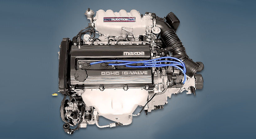 Mazda DOHC engine